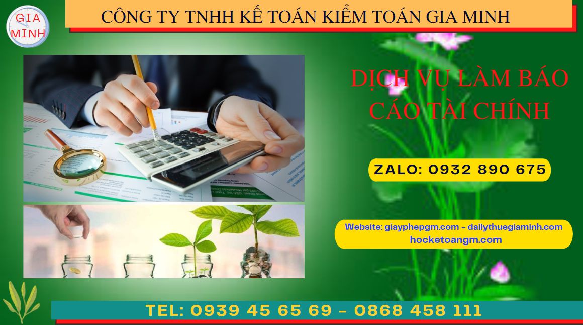 Dịch vụ quyết toán năm tại Vĩnh Long