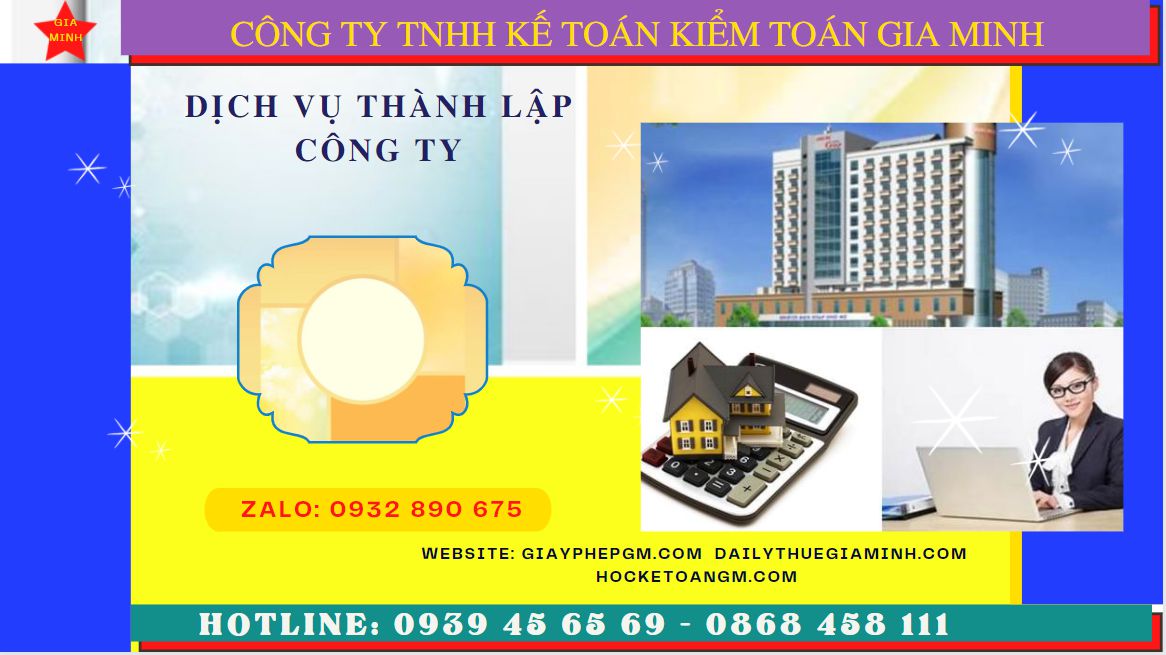Dịch vụ thành lập công ty uy tín tại Bắc Giang