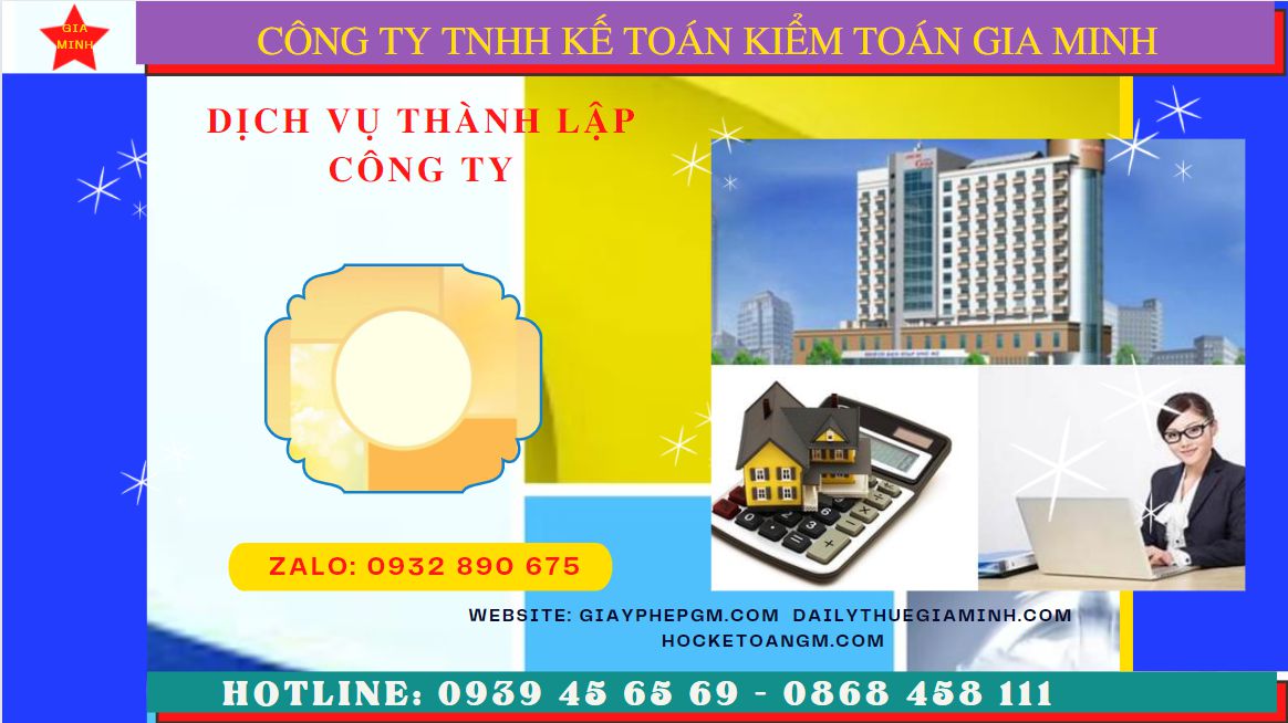 Dịch vụ thành lập công ty uy tín tại Hà Giang