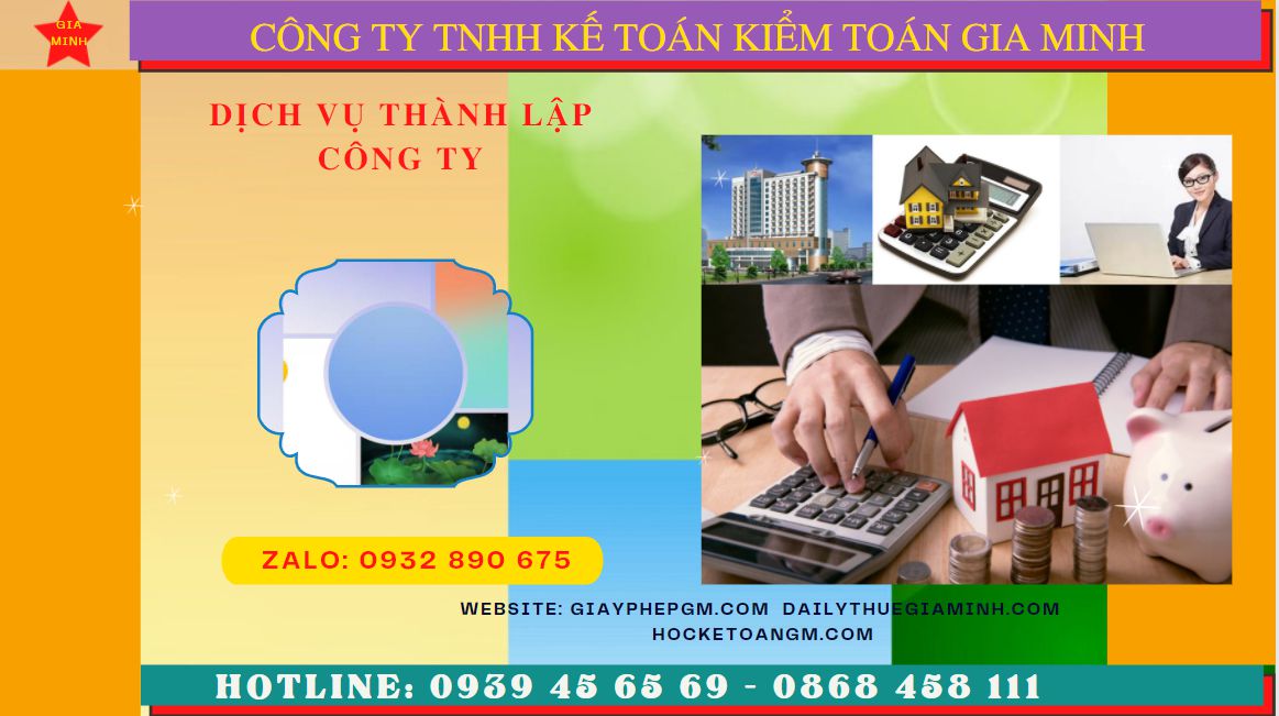 Dịch vụ thành lập công ty uy tín tại Huế