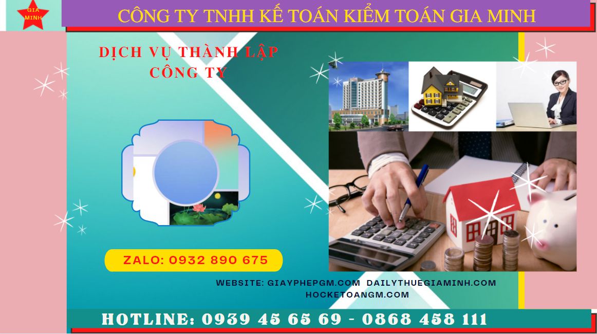 Dịch vụ thành lập công ty uy tín tại Huyện Kim Bảng