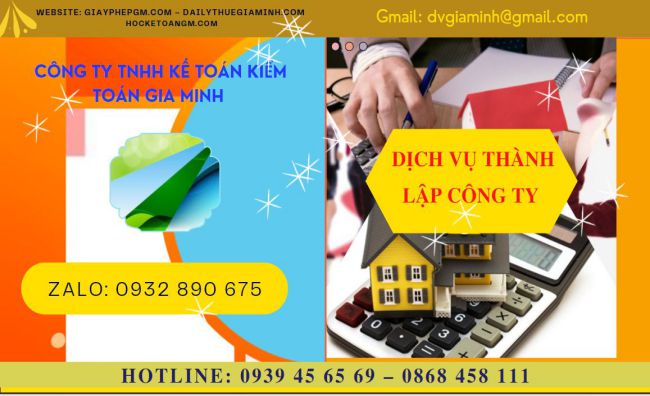 Dịch vụ thành lập công ty uy tín tại Huyện Thanh Oai