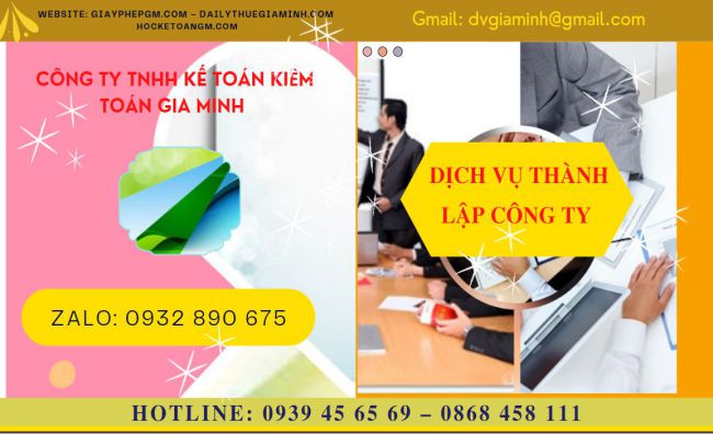 v 5 Dịch vụ thành lập công ty uy tín tại Huyện Ứng Hòa