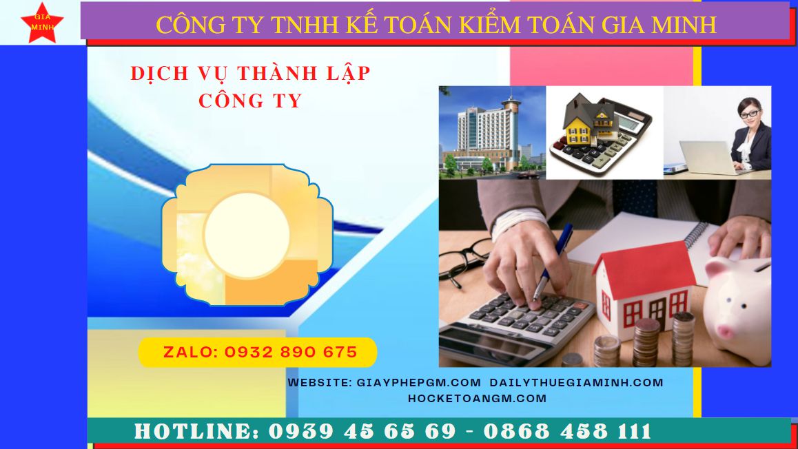 Dịch vụ thành lập công ty uy tín tại Nam Định