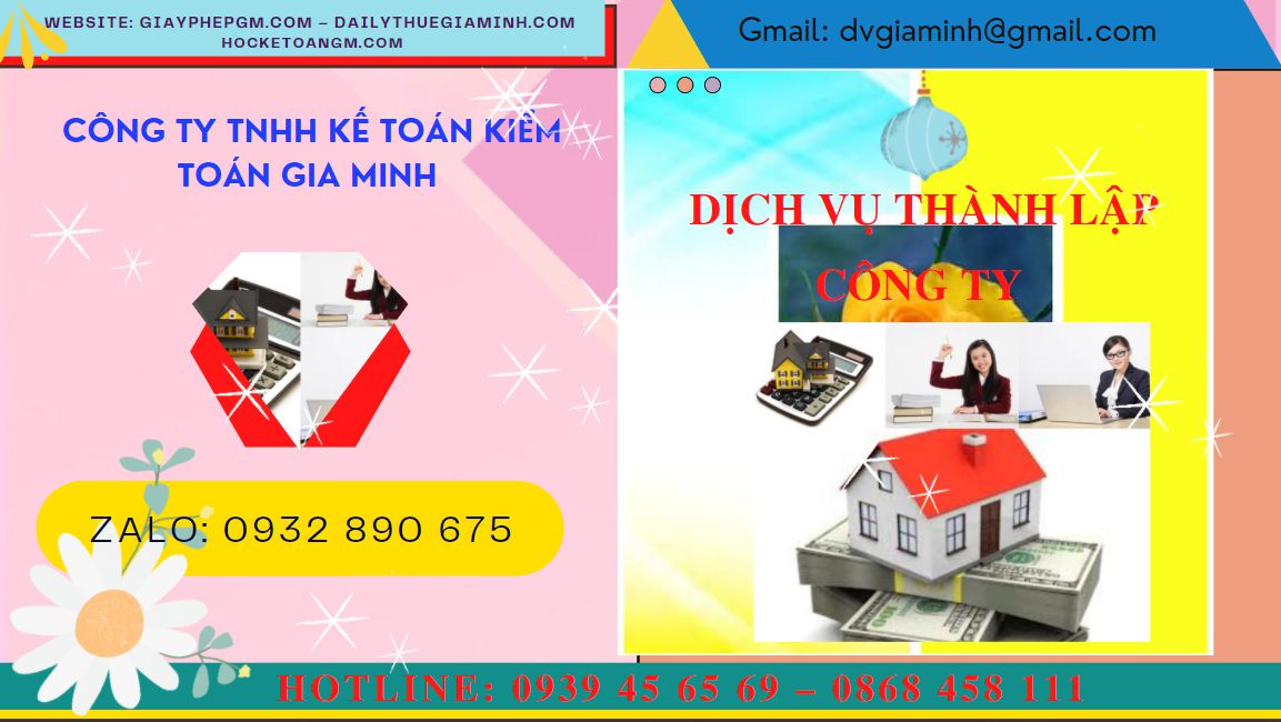 DỊCH VỤ THÀNH LẬP CÔNG TY TRỌN GÓI CHUYÊN NGHIỆP NHẤT QUẬN GÒ VẤP 4 Dịch vụ thành lập công ty uy tín tại Quận Gò Vấp