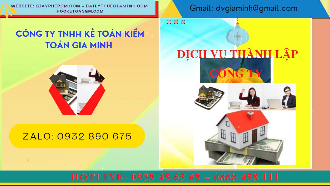 Dịch vụ thành lập công ty uy tín tại Quận Phú Nhuận