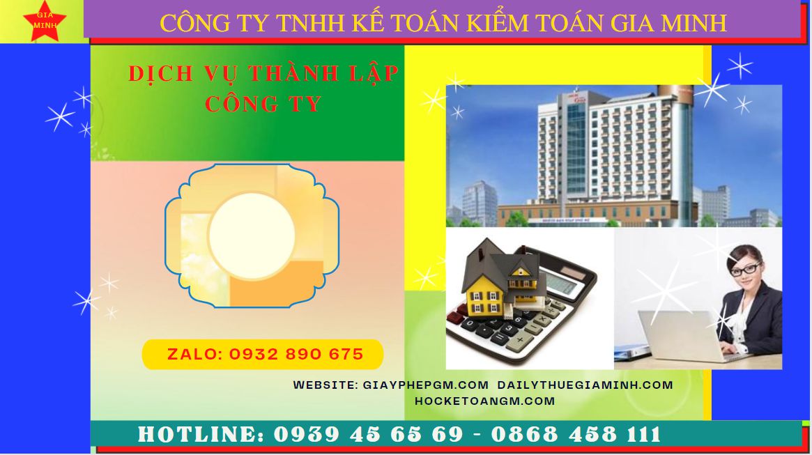 Dịch vụ thành lập công ty uy tín tại Thái Bình
