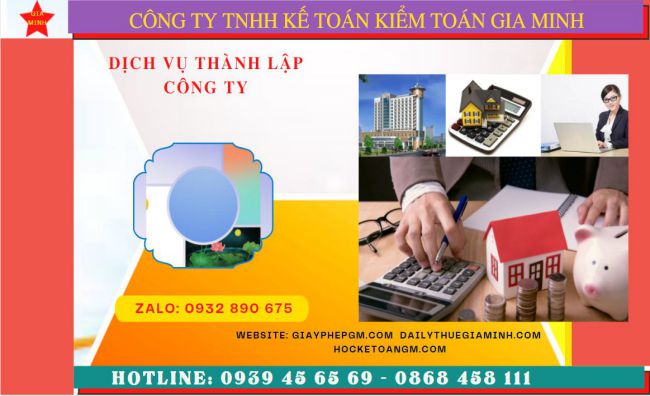 Dịch vụ thành lập công ty uy tín tại Thị Xã Duy Tiên
