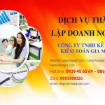 Dịch vụ thành lập doanh nghiệp tại quận dương kinh 6 Dịch vụ thành lập doanh nghiệp trọn gói giá rẻ tại Quận dương kinh