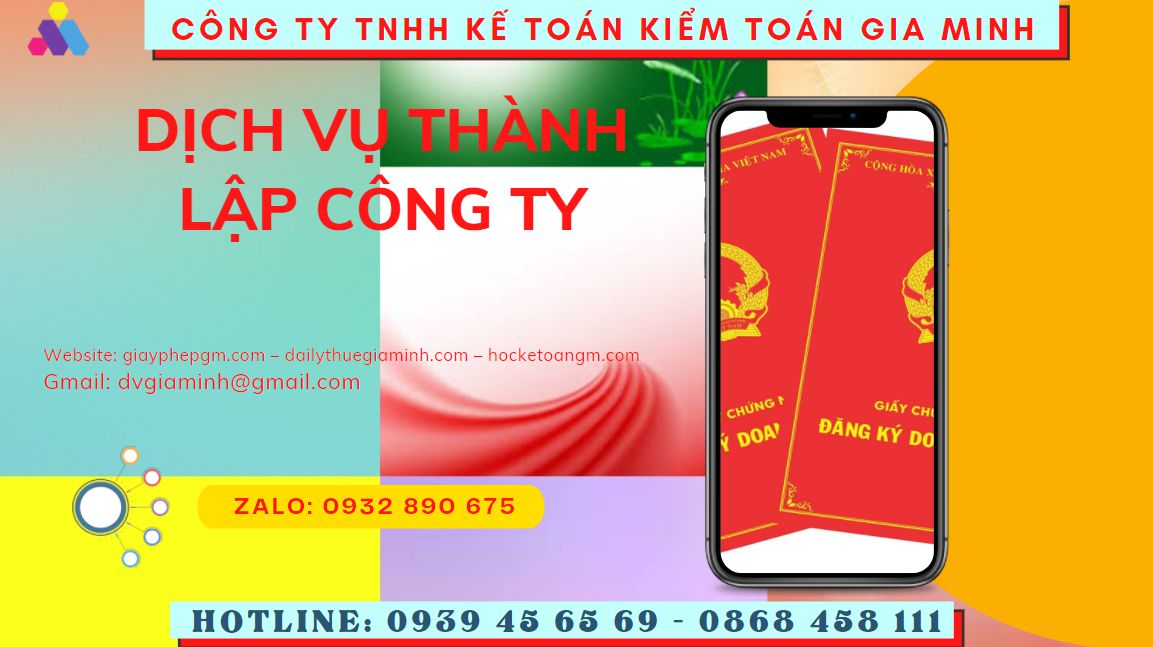DỊCH VỤ THÀNH LẬP DOANH NGHIỆP A-Z TRỌN GÓI TẠI NAM ĐỊNH 4 Dịch vụ thành lập doanh nghiệp trọn gói tại Nam Định