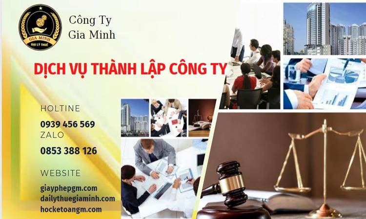 Dịch vụ tư vấn thành lập công ty tại Huyện Kim Bảng 