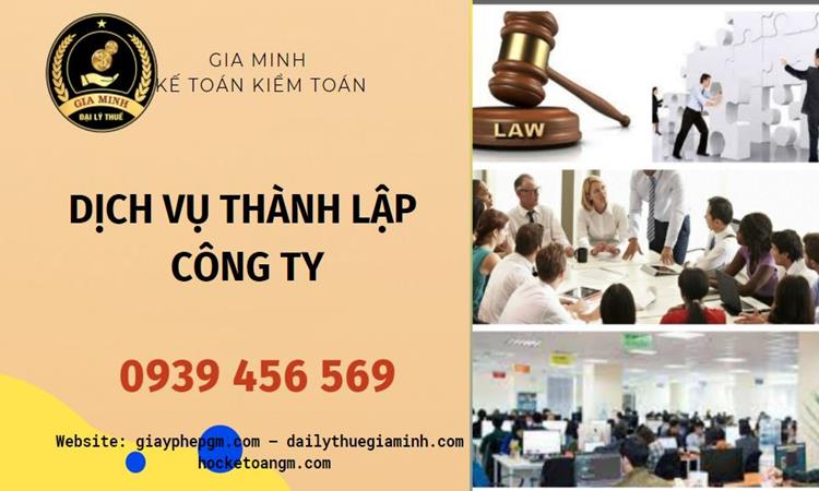 Dịch vụ tư vấn thành lập công ty tại Huyện Kim Động 