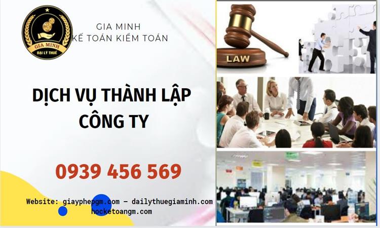Dịch vụ tư vấn thành lập công ty tại Huyện Thanh Liêm