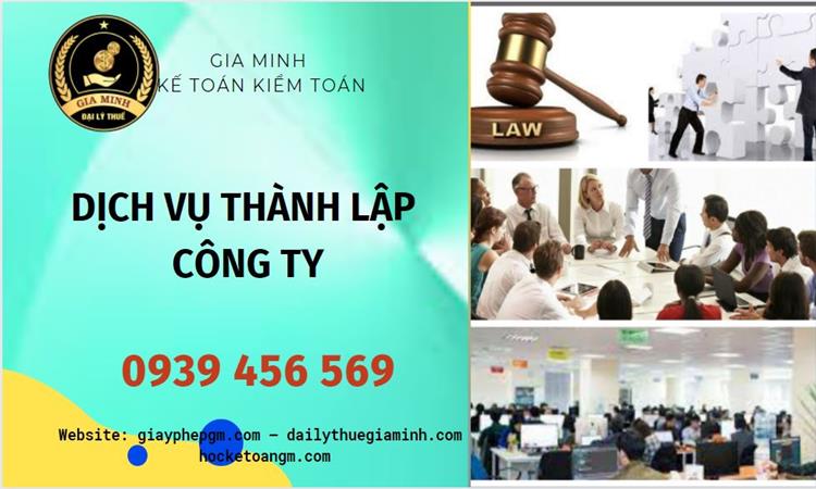 Dịch vụ tư vấn thành lập công ty tại Tuyên Quang