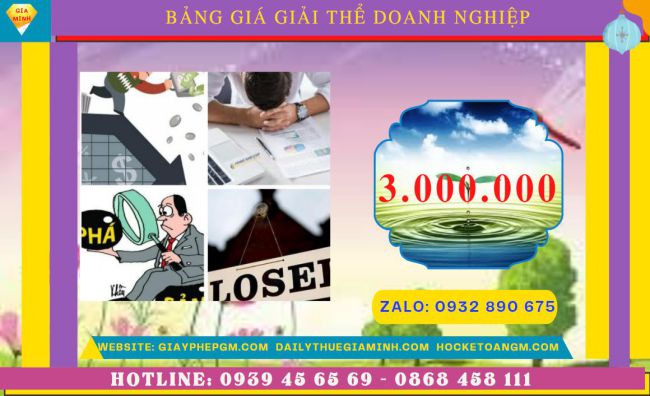 Giải thể doanh nghiệp nhanh hết bao nhiêu tiền tại Huyện Chương Mỹ