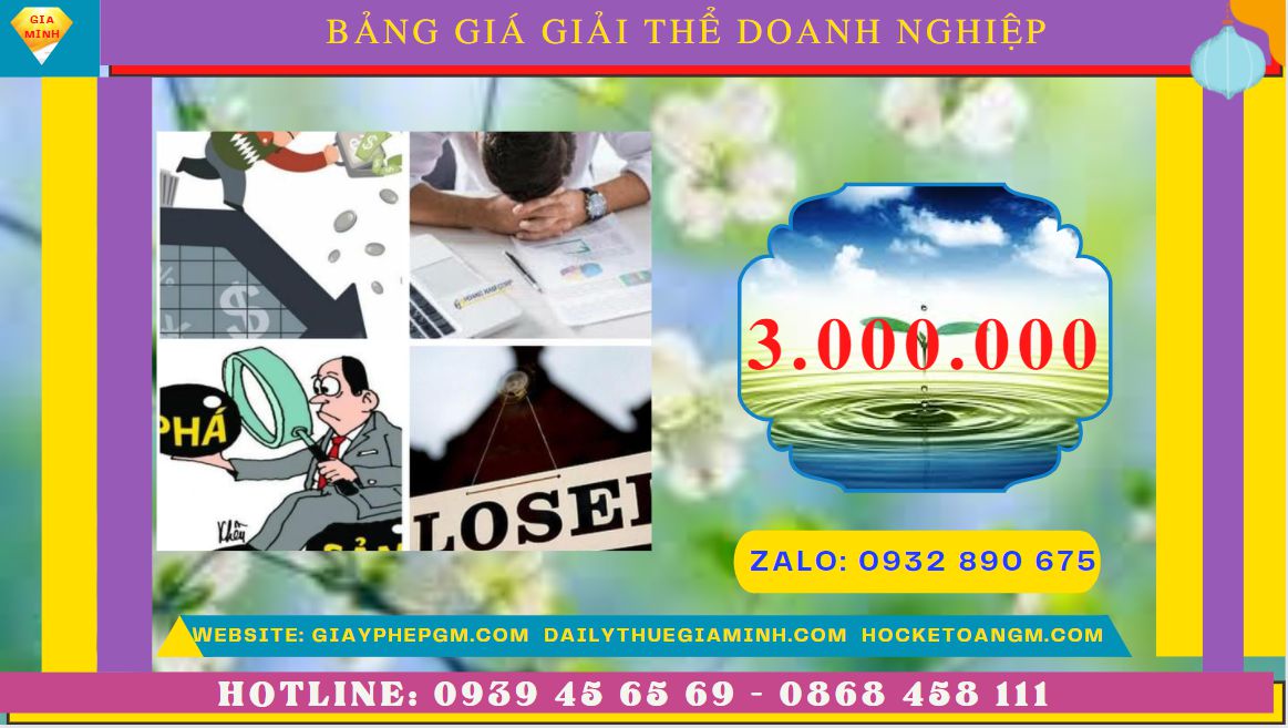 Giải thể doanh nghiệp nhanh hết bao nhiêu tiền tại Huyện Khoái Châu