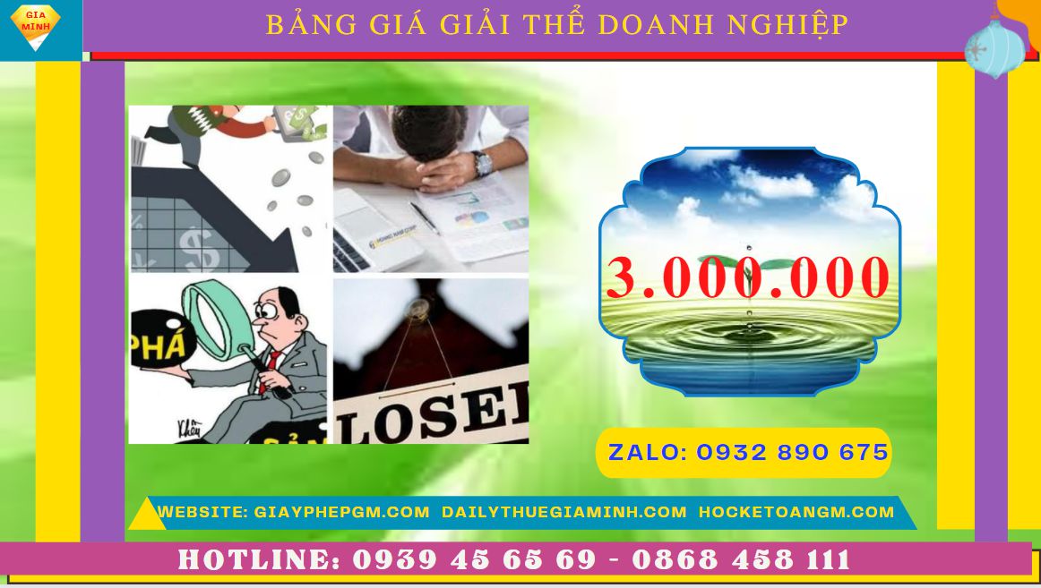Giải thể doanh nghiệp nhanh hết bao nhiêu tiền tại Quận Hoàng Mai 