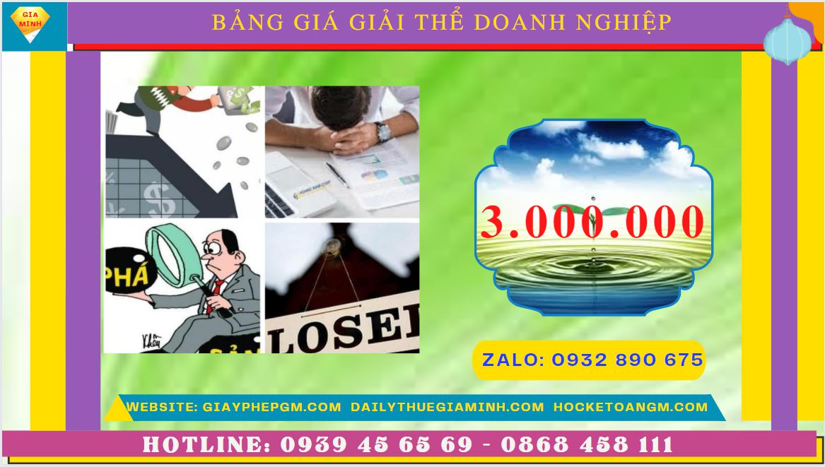 DỊCH VỤ GIẢI THỂ CÔNG TY TRỌN GÓI QUẬN LONG BIÊN 5 Giải thể doanh nghiệp nhanh hết bao nhiêu tiền tại Quận Long Biên