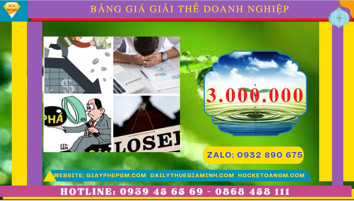 Giải thể doanh nghiệp nhanh hết bao nhiêu tiền tại Quận Ninh Kiều