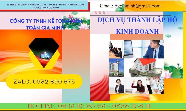 THỦ TỤC THÀNH LẬP HỘ KINH DOANH CÁ THỂ TẠI HUYỆN ỨNG HÒA - HÀ NỘI 4 Hướng dẫn làm hộ kinh doanh tại Huyện Ứng Hòa - Hà Nội