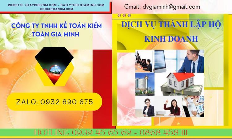 THỦ TỤC THÀNH LẬP HỘ KINH DOANH CÁ THỂ TẠI HUYỆN BA VÌ - HÀ NỘI 4 Hướng dẫn làm hộ kinh doanh tại Huyện Ba Vì - Hà Nội