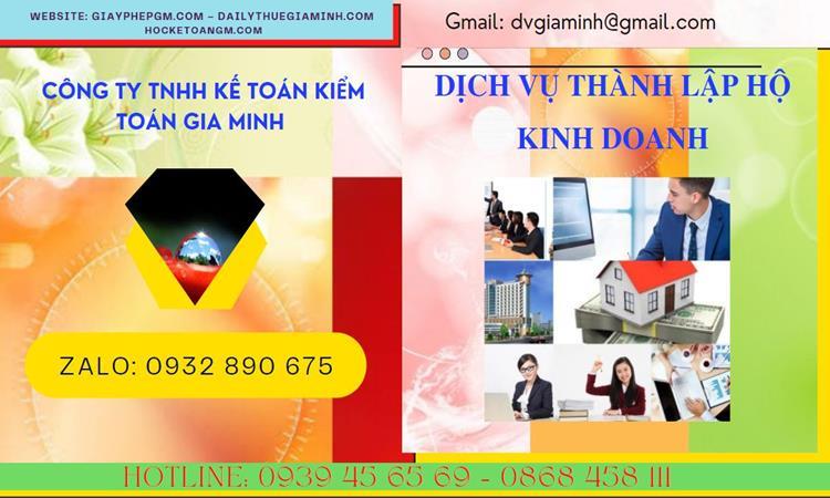 THỦ TỤC THÀNH LẬP HỘ KINH DOANH CÁ THỂ TẠI HUYỆN ĐAN PHƯỢNG 4 Hướng dẫn làm hộ kinh doanh tại Huyện Đan Phượng - Hà Nội