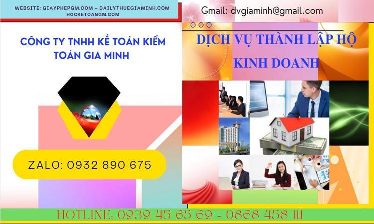 THỦ TỤC THÀNH LẬP HỘ KINH DOANH CÁ THỂ TẠI QUẬN HOÀNG KIẾM - HÀ NỘI 4 Hướng dẫn làm hộ kinh doanh tại Quận Hoàn Kiếm - Hà Nội