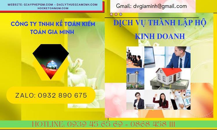THỦ TỤC THÀNH LẬP HỘ KINH DOANH CÁ THỂ TẠI QUẬN THANH XUÂN - HÀ NỘI 4 Hướng dẫn làm hộ kinh doanh tại Quận Thanh Xuân - Hà Nội