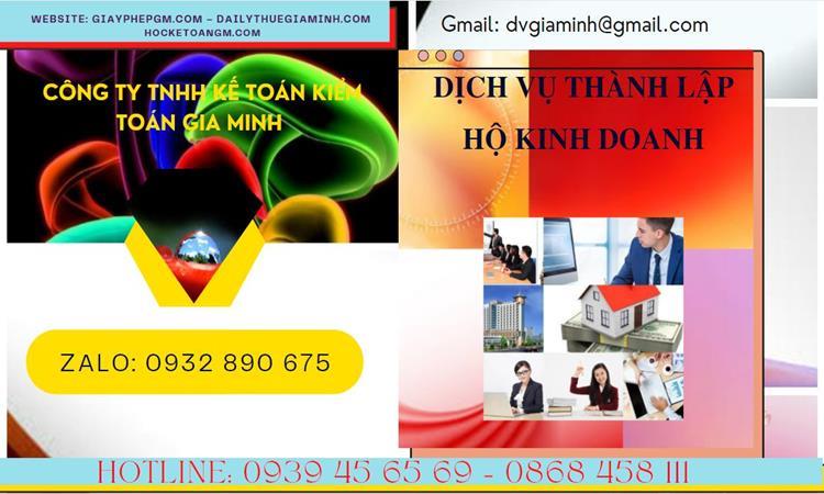 Thành lập hộ kinh doanh cá thể tại Thành phố Hà Nội 4 Hướng dẫn làm hộ kinh doanh tại thành phố Hà Nội