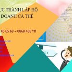 THỦ TỤC THÀNH LẬP HỘ KINH DOANH CÁ THỂ TẠI QUẬN 1 - THÀNH PHỐ HỒ CHÍ MINH 6 Kinh nghiệm thành lập hộ kinh doanh tại Quận 1 - TPHCM