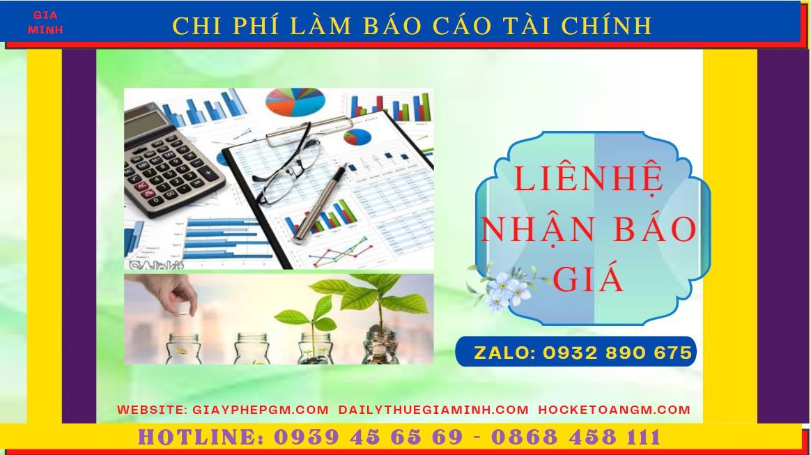 BÁO CÁO TÀI CHÍNH CUỐI NĂM TẠI HUYỆN CỦ CHI 5 Nhận làm báo cáo thuế tại Huyện Củ Chi giá ưu đãi