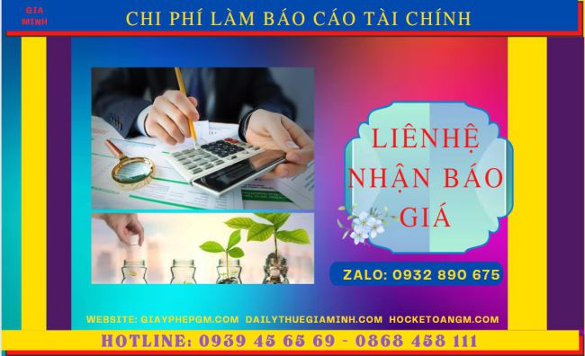 BÁO CÁO TÀI CHÍNH CUỐI NĂM TẠI CAO BẰNG 5 Nhận làm báo cáo thuế tại Cao Bằng giá ưu đãi