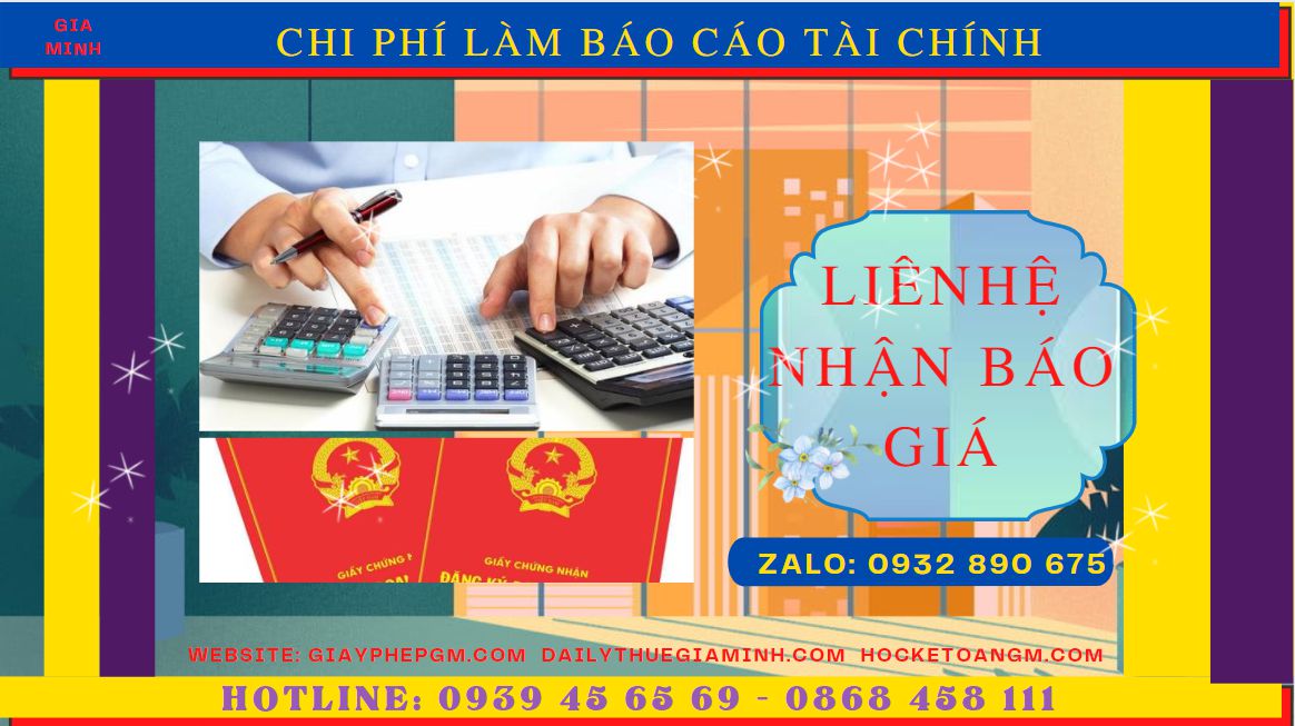 Nhận làm báo cáo thuế tại Đồng Nai giá ưu đãi