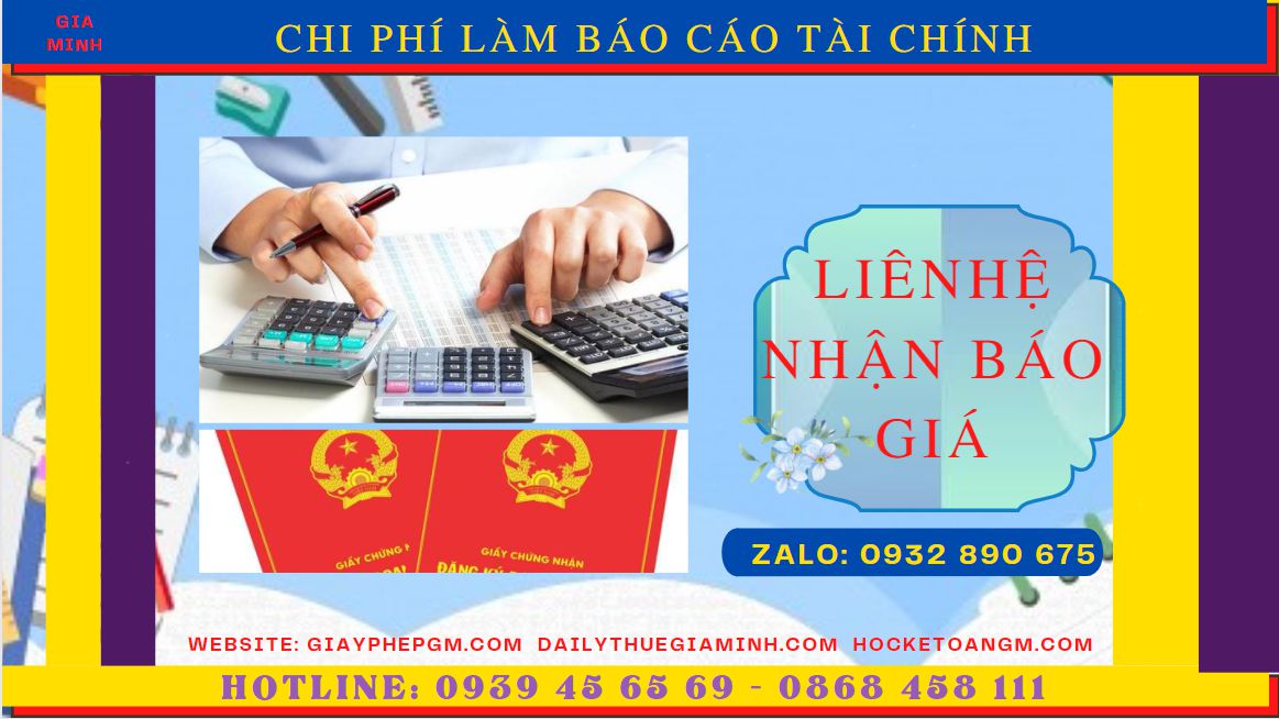 Nhận làm báo cáo thuế tại Huyện Phù Cừ giá ưu đãi