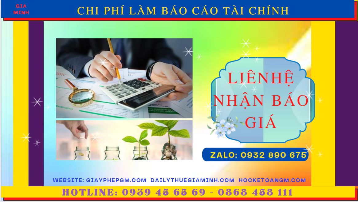 BÁO CÁO TÀI CHÍNH CUỐI NĂM TẠI QUẬN LONG BIÊN 7 Nhận làm báo cáo thuế tại Quận Long Biên giá ưu đãi