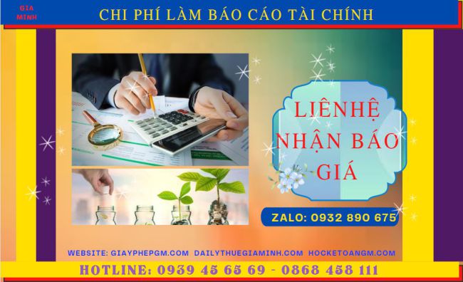 BÁO CÁO TÀI CHÍNH CUỐI NĂM TẠI QUẬN Ô MÔN 7 Nhận làm báo cáo thuế tại Quận Ô Môn giá ưu đãi