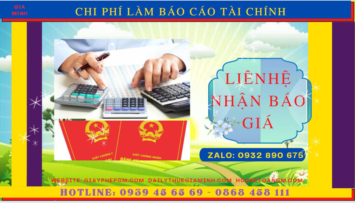 BÁO CÁO TÀI CHÍNH CUỐI NĂM TẠI QUẬN TÂY HỒ 7 Nhận làm báo cáo thuế tại Quận Tây Hồ giá ưu đãi