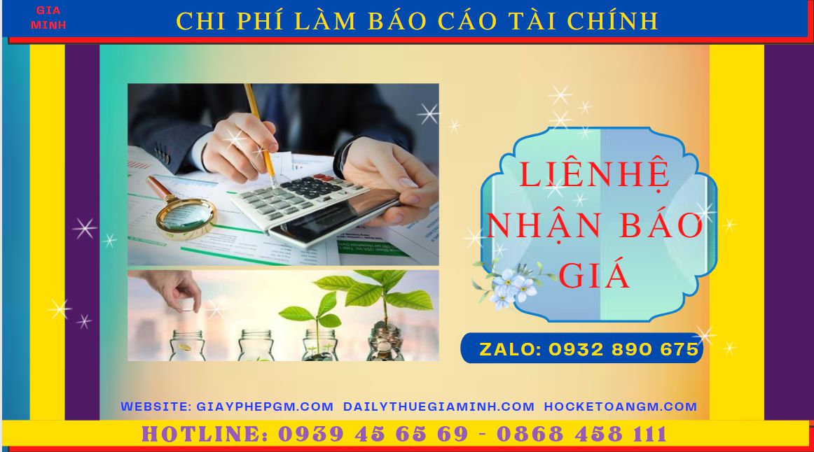 BÁO CÁO TÀI CHÍNH CUỐI NĂM TẠI TÂY NINH 7 Nhận làm báo cáo thuế tại Tây Ninh giá ưu đãi