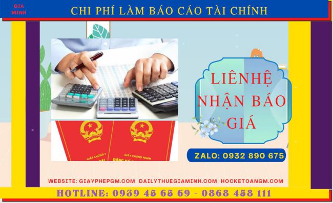 BÁO CÁO TÀI CHÍNH CUỐI NĂM TẠI THỊ XÃ SƠN TÂY 7 Nhận làm báo cáo thuế tại Thị Xã Sơn Tây giá ưu đãi