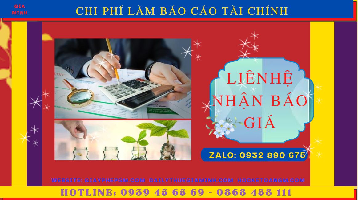 BÁO CÁO TÀI CHÍNH CUỐI NĂM TẠI VŨNG TÀU 5 Nhận làm báo cáo thuế tại Vũng Tàu giá ưu đãi