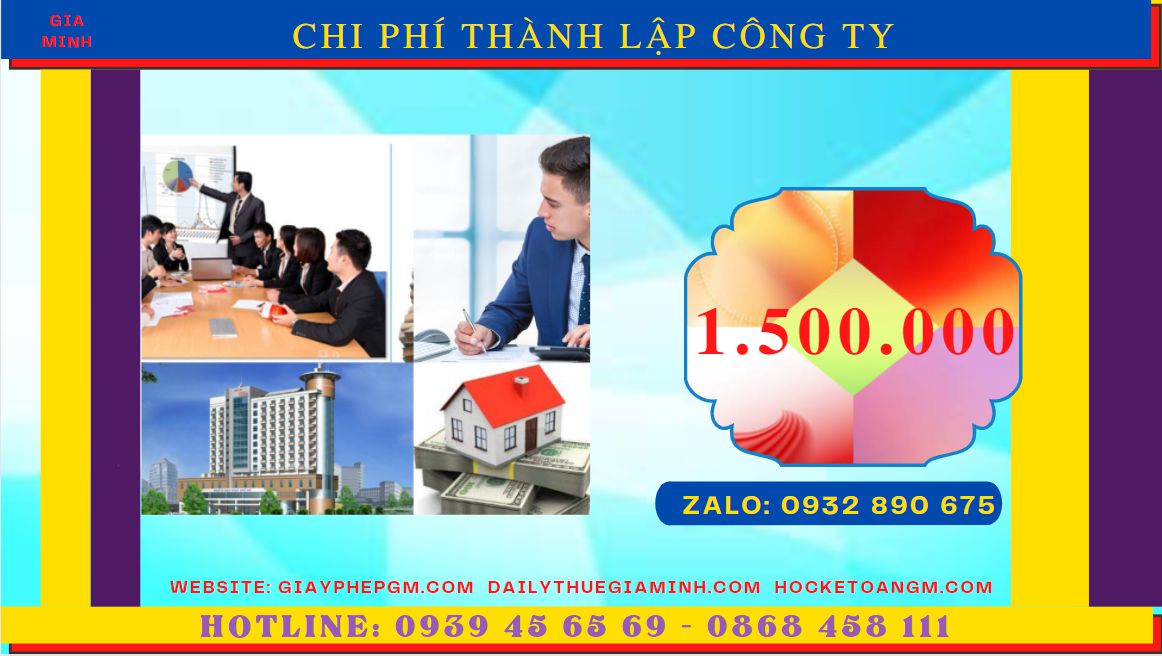Thành lập công ty kinh doanh mỹ phẩm hết bao nhiêu tiền tại Bình Phước