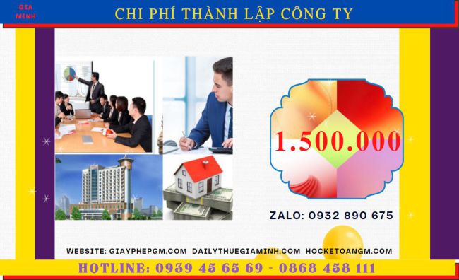Thành lập công ty kinh doanh mỹ phẩm hết bao nhiêu tiền tại Long An