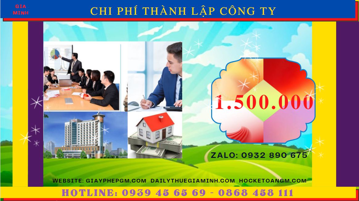 Thành lập công ty kinh doanh mỹ phẩm hết bao nhiêu tiền tại Thành phố Bắc Giang