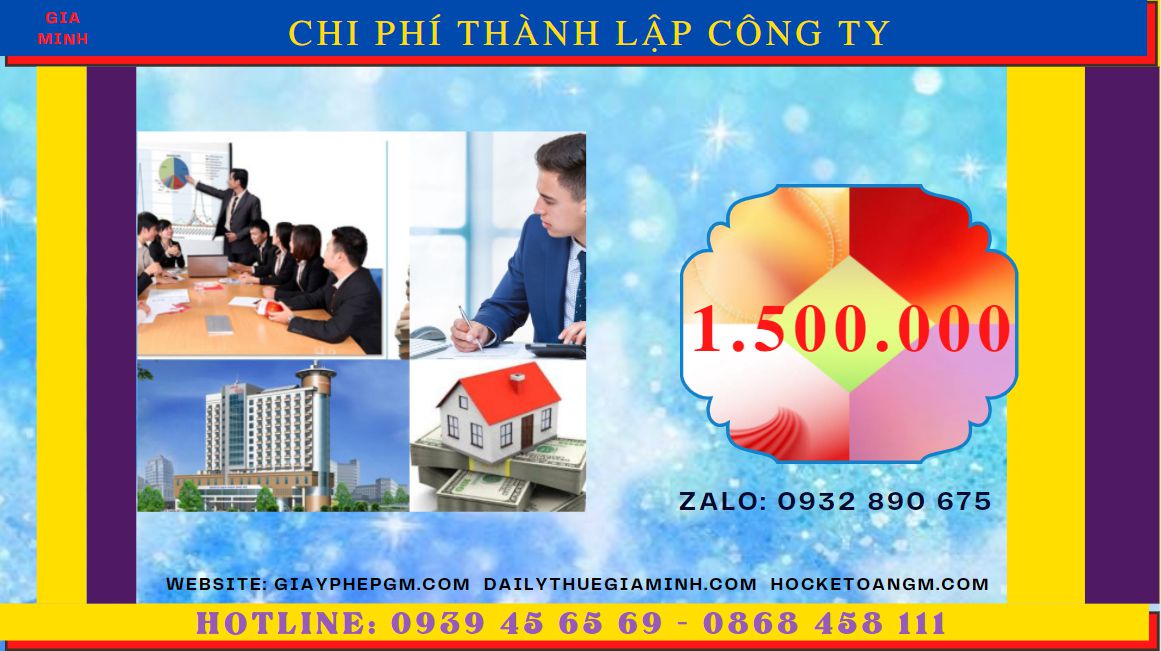 Thành lập công ty kinh doanh mỹ phẩm hết bao nhiêu tiền tại Trà Vinh