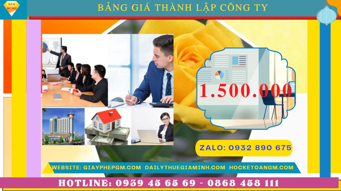 Thành lập công ty kinh doanh mỹ phẩm hết bao nhiêu tiền tại Tuyên Quang