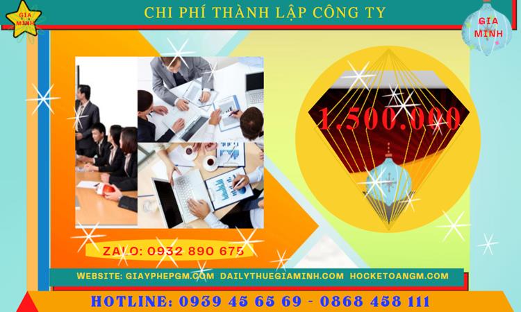 Thành lập doanh nghiệp hết bao nhiêu tiền tại Bình Dương