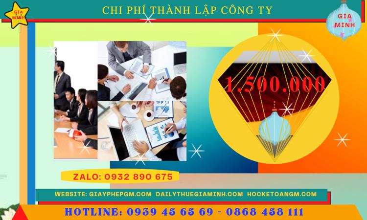Thành lập doanh nghiệp hết bao nhiêu tiền tại Bình Phước