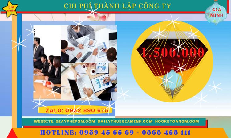 Thành lập doanh nghiệp hết bao nhiêu tiền tại Thành phố Cần Thơ