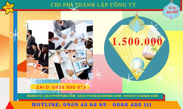 Thành lập doanh nghiệp hết bao nhiêu tiền tại Điện Biên