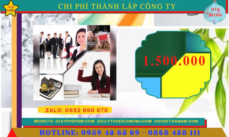 Thành lập doanh nghiệp hết bao nhiêu tiền tại Huyện Phú Xuyên - Hà Nội